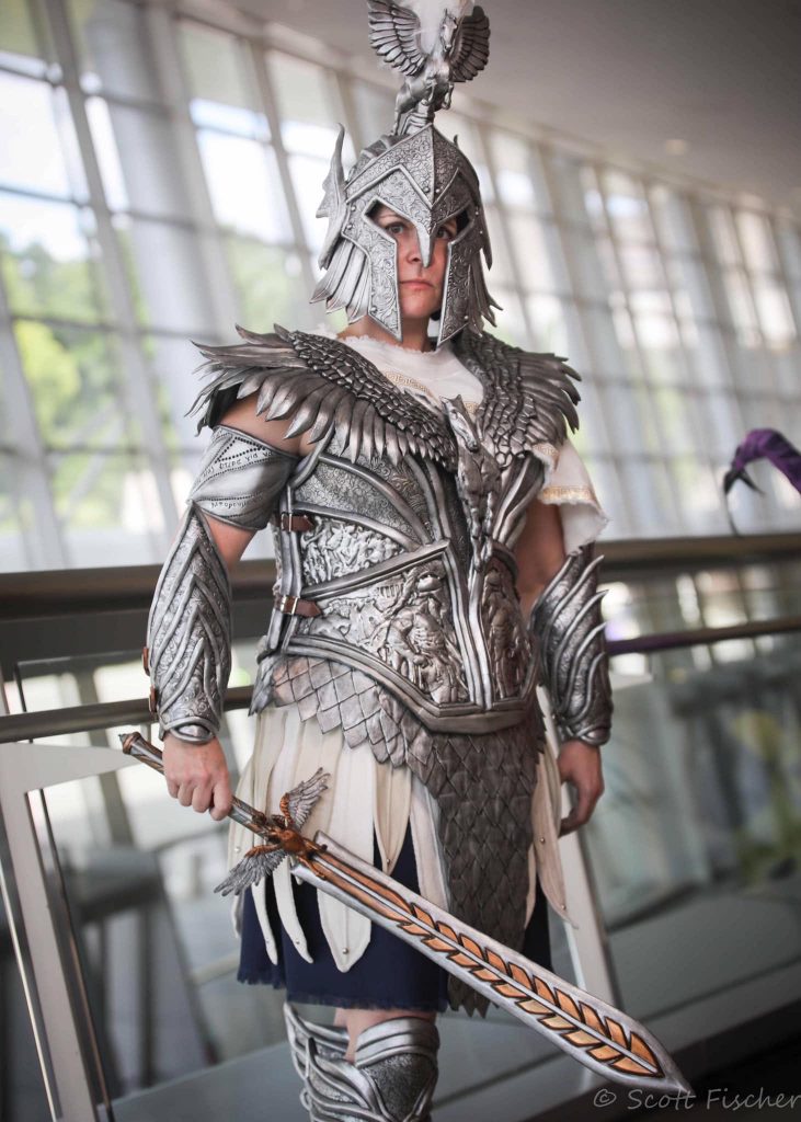 skyrim dragon armor cosplay