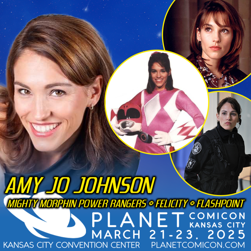 Amy Jo Johnson • Comicon Kansas City